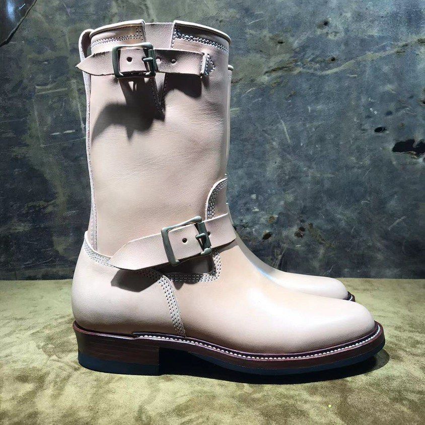 Custom made engineer boots top