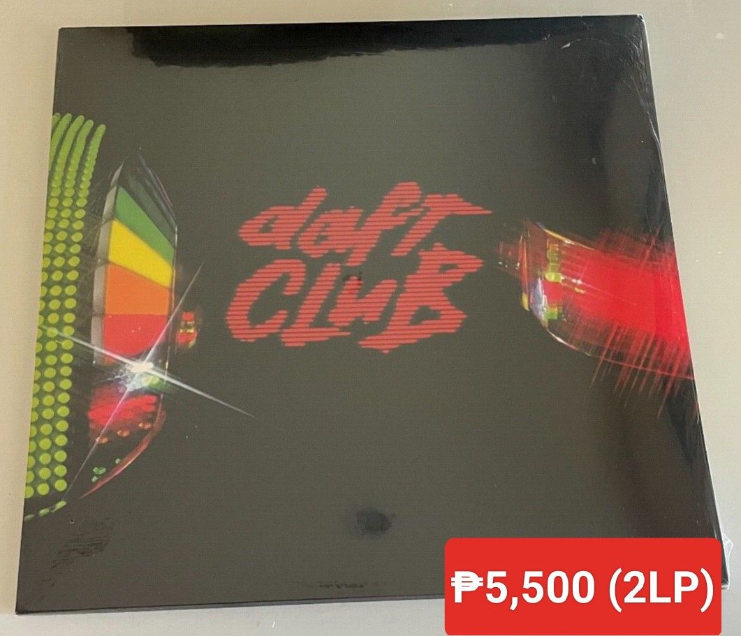 Daft punk vinyl records album (Category: Vinyls) located in Manila. Submitted by ramonrobin.cruz (Listing ID 1256589190, Image 3). Description: daft punk daft club = ₱5,500 Random access memory 3LP = ₱6500 all Brand New sealed made in France.