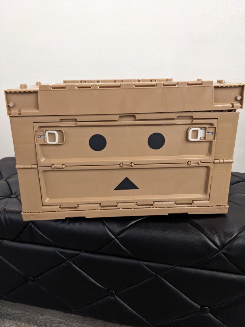 Danboard Brown Japan Jumbo Utility Crate (Category: Storage Boxes & Baskets) located in Quezon City. Submitted by timecheckph (Listing ID 1256609457, Image 1). Description: FOR SALE: Danboard Brown Japan Jumbo Utility Crate Price: 4,750 pesos each Brand New / unused Imported from Japan Brown colorway variant Dimensions: 21 inch length 12.5 inch height 14 inch width / depth Collapsible functionality. Very useful both as a storage solution and aest