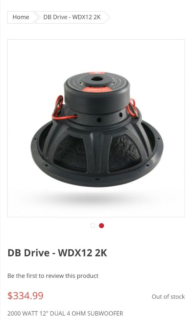 DB drive monoblock 3k and Woofer for car for sell amplifier car