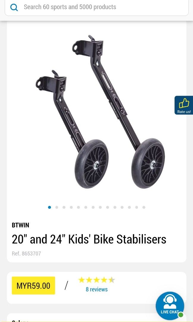 Btwin stabilisers top