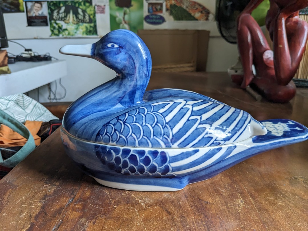 Decorative Duck Dish, Furniture & Home Living, Home Decor, Other Home