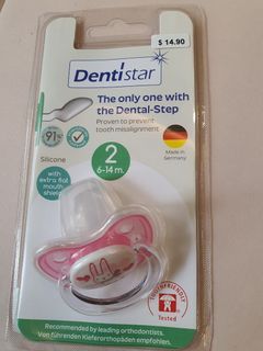 Dentistar pacifier size2
