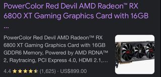 PowerColor Red Devil AMD Radeon™ RX 6800 XT Gaming Graphics Card with 16GB  GDDR6 Memory, Powered by AMD RDNA™ 2, Raytracing, PCI Express 4.0, HDMI