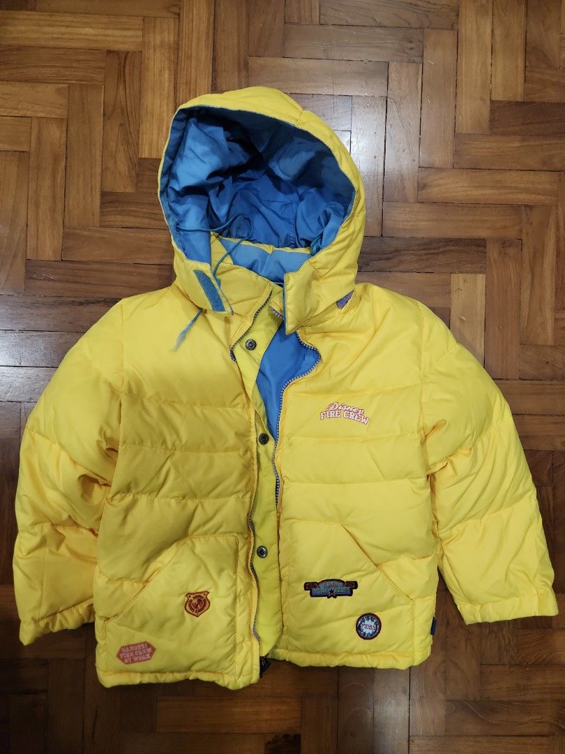 Puffy online yellow jacket
