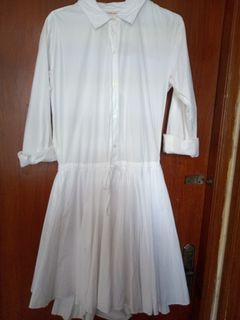 DKNY Pure White Dress