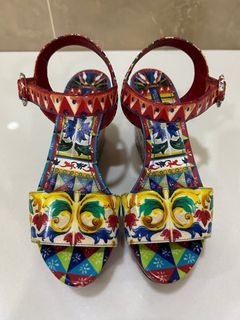 Dolce and Gabbana platform shoes