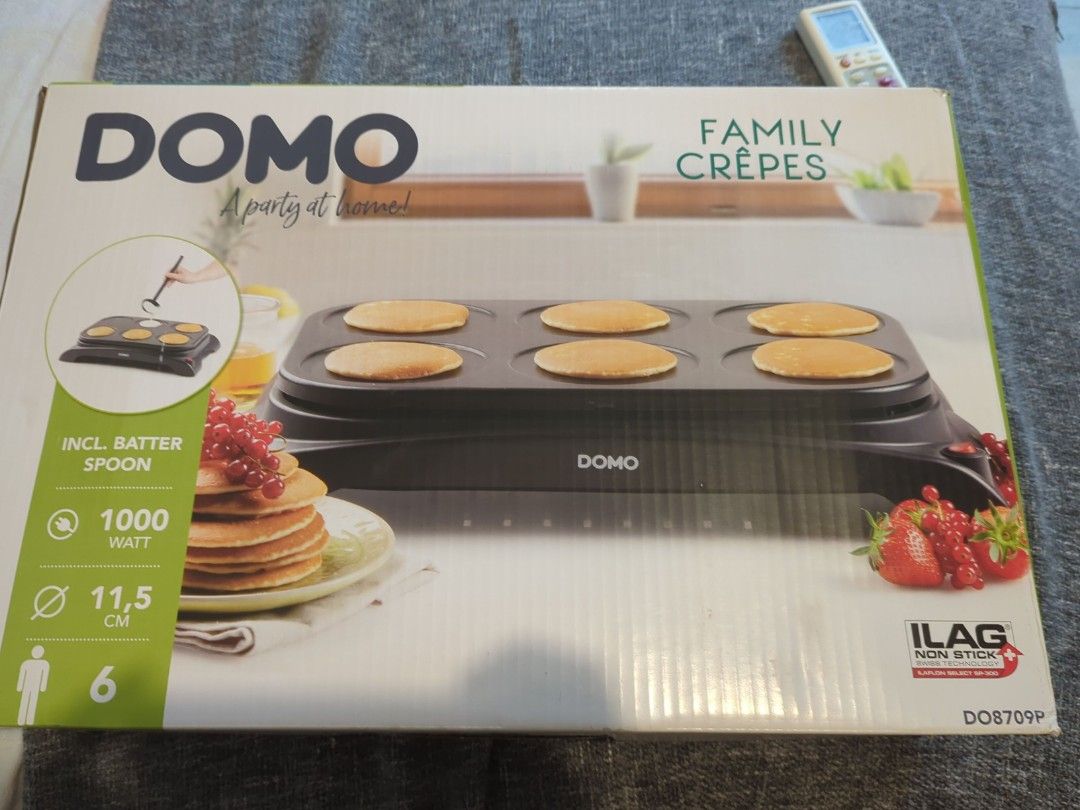 Domo pancake/crepe machine, TV & Home Appliances, Kitchen Appliances, Other Kitchen Appliances