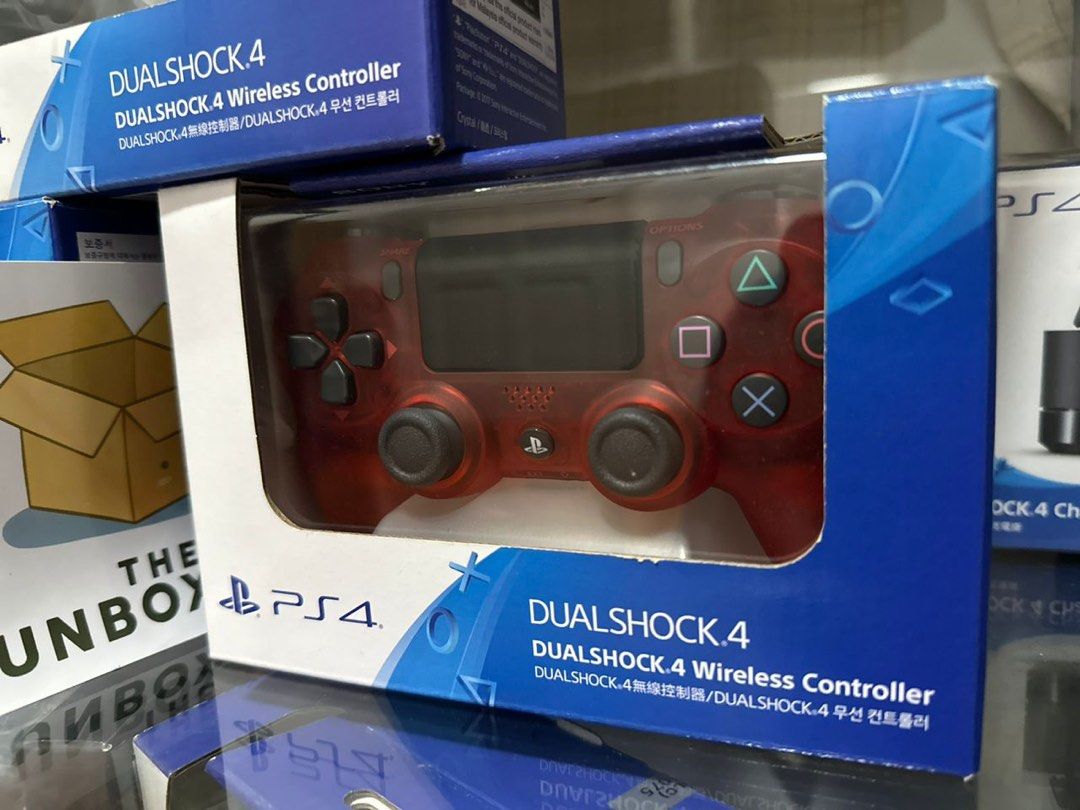 Dualshock 4 crystal red deals