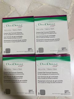 DUODERM CGF CONTROL GEL FORMULA DRESSING $6 per pcs