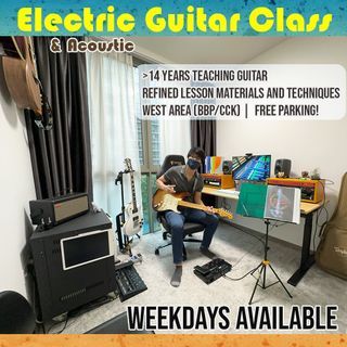 Electric/Acoustic Guitar Lesson (West Area)