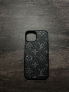 Louis Vuitton Monogram Reverse iPhone 14 Pro Bumper Case - Black