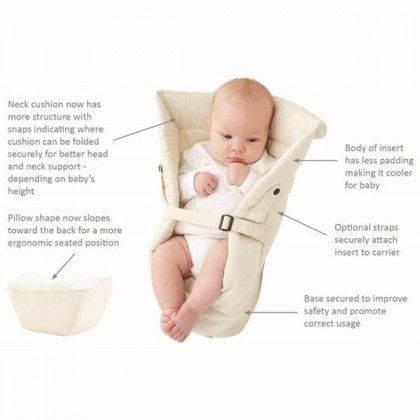 Baby carrier insert discount