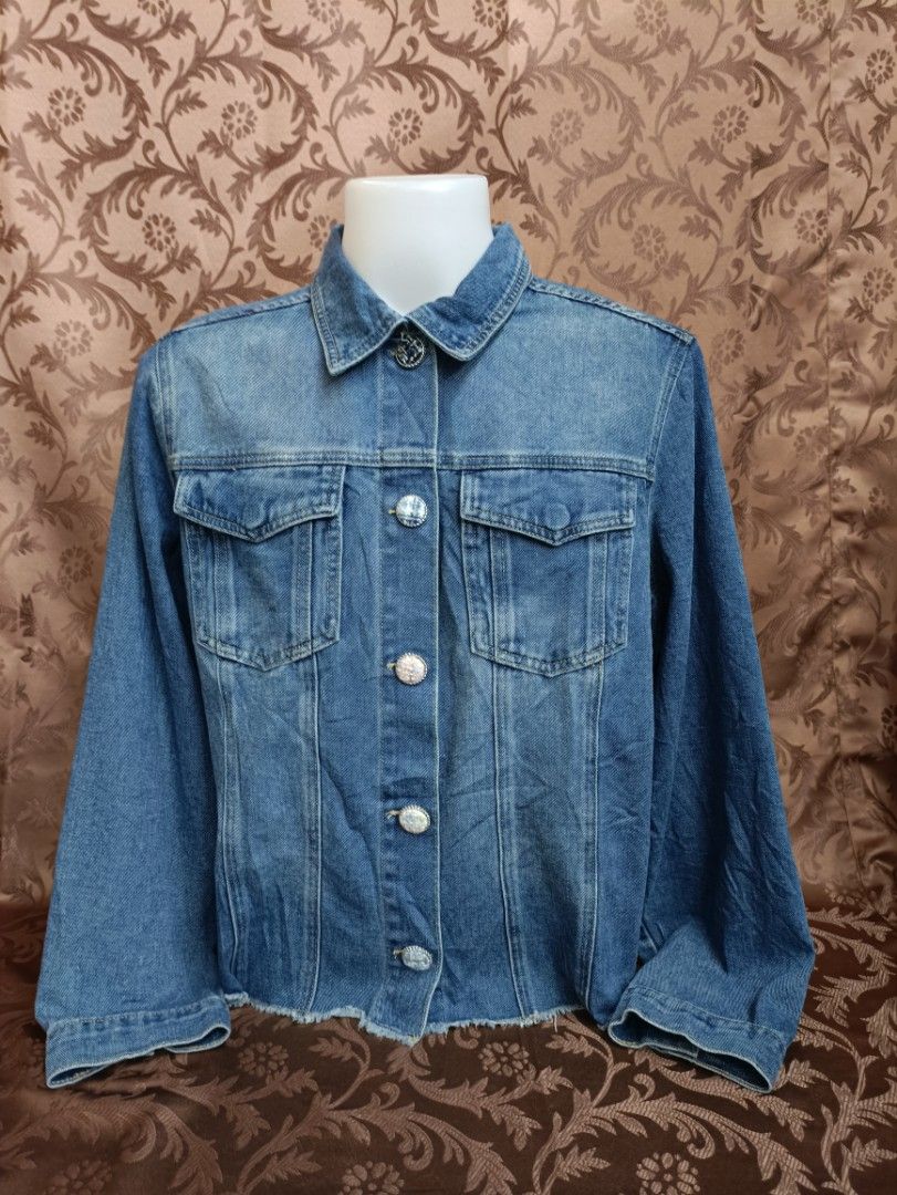 Est. 1946 Denim Jacket Women s Fashion Coats Jackets and Outerwear on Carousell
