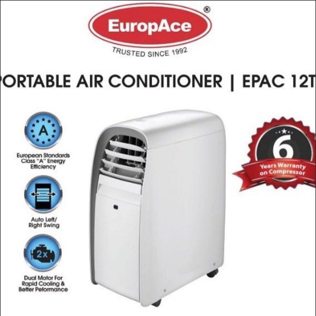 Europace Portable Aircon, TV & Home Appliances, Air Conditioners
