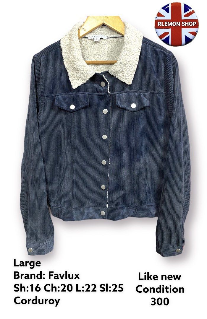 Favlux Corduroy Button Jacket Women s Fashion Coats Jackets and