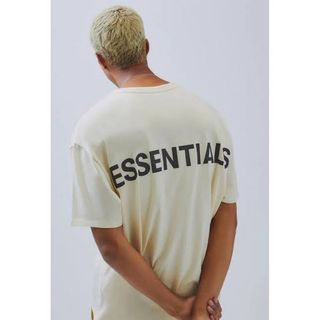Fear of God Essentials SS19 3M Boxy Graphic T-Shirt Butter Cream