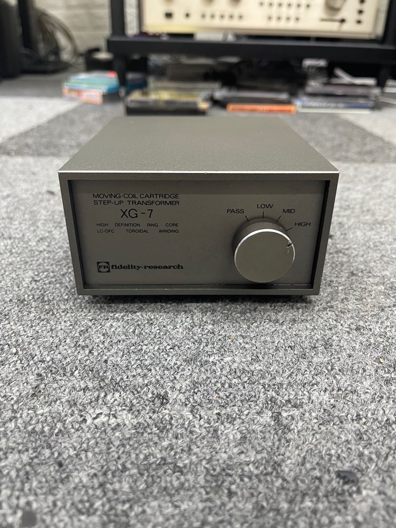 Fidelity-Research FR XG-7MC唱頭升壓器, 音響器材, Soundbar、揚聲器