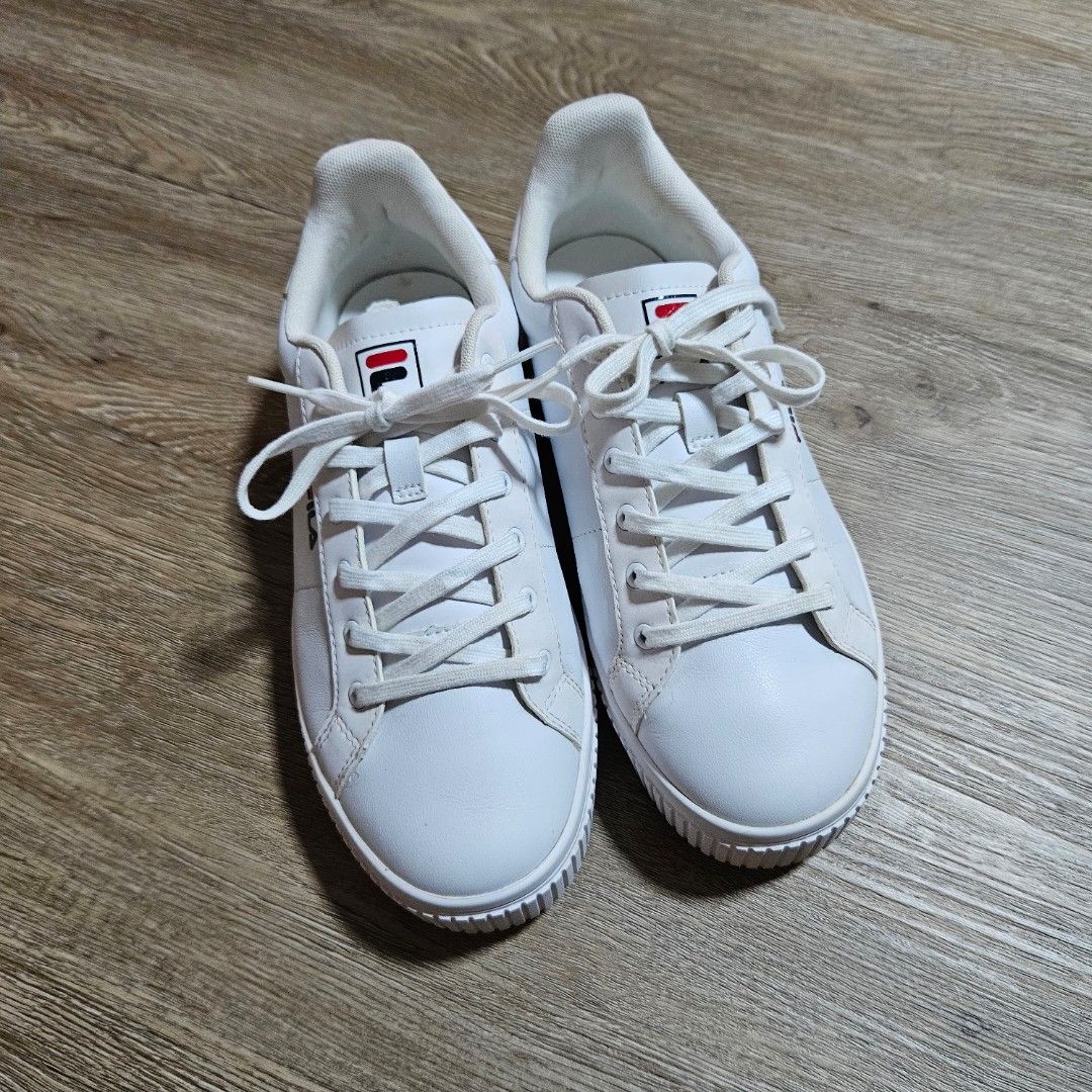 White low top filas online