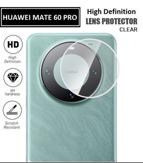 For Huawei Mate 60 Pro Full Coverage Clear Back Camera Lens Protector