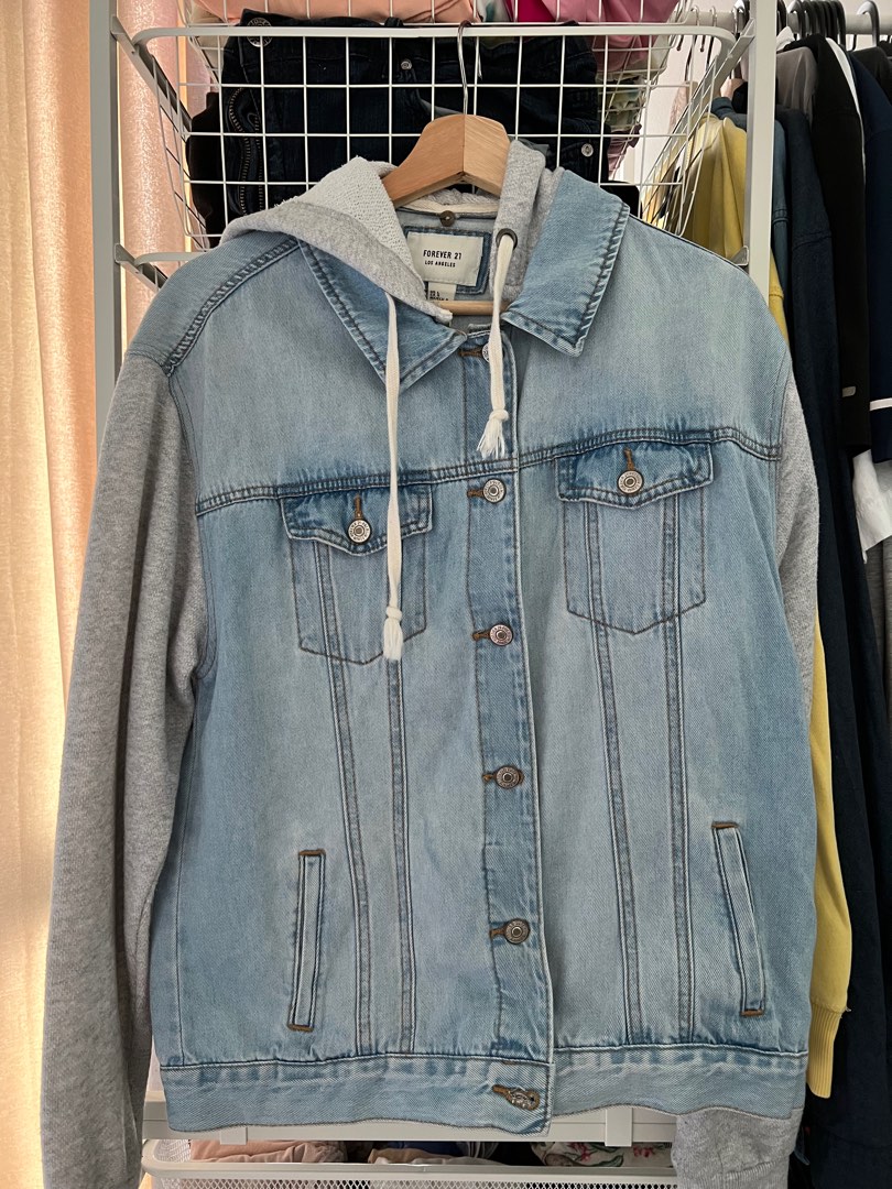 Grey jacket forever 21 on sale