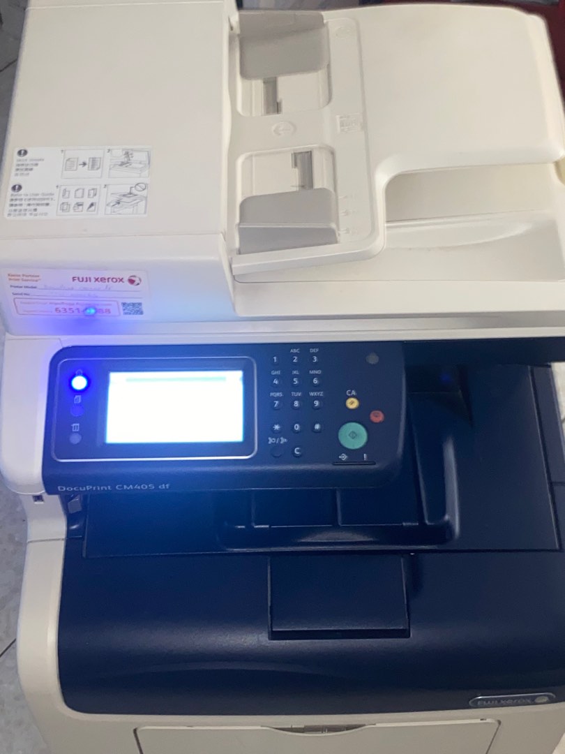 Fuji xerox printer docuprint cm405 df computers tech printers