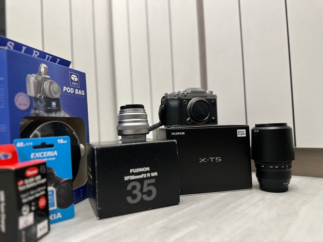 Fujifilm X-t5 bundle, Photography, Cameras on Carousell