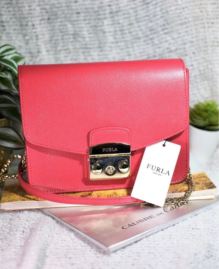 Furla Crossbody Bag, Luxury, Bags & Wallets on Carousell