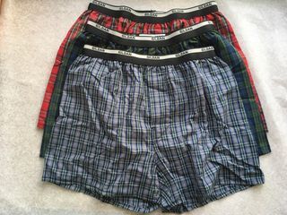 Gildan boxer shorts lot of 3 - boys large or mens extra small