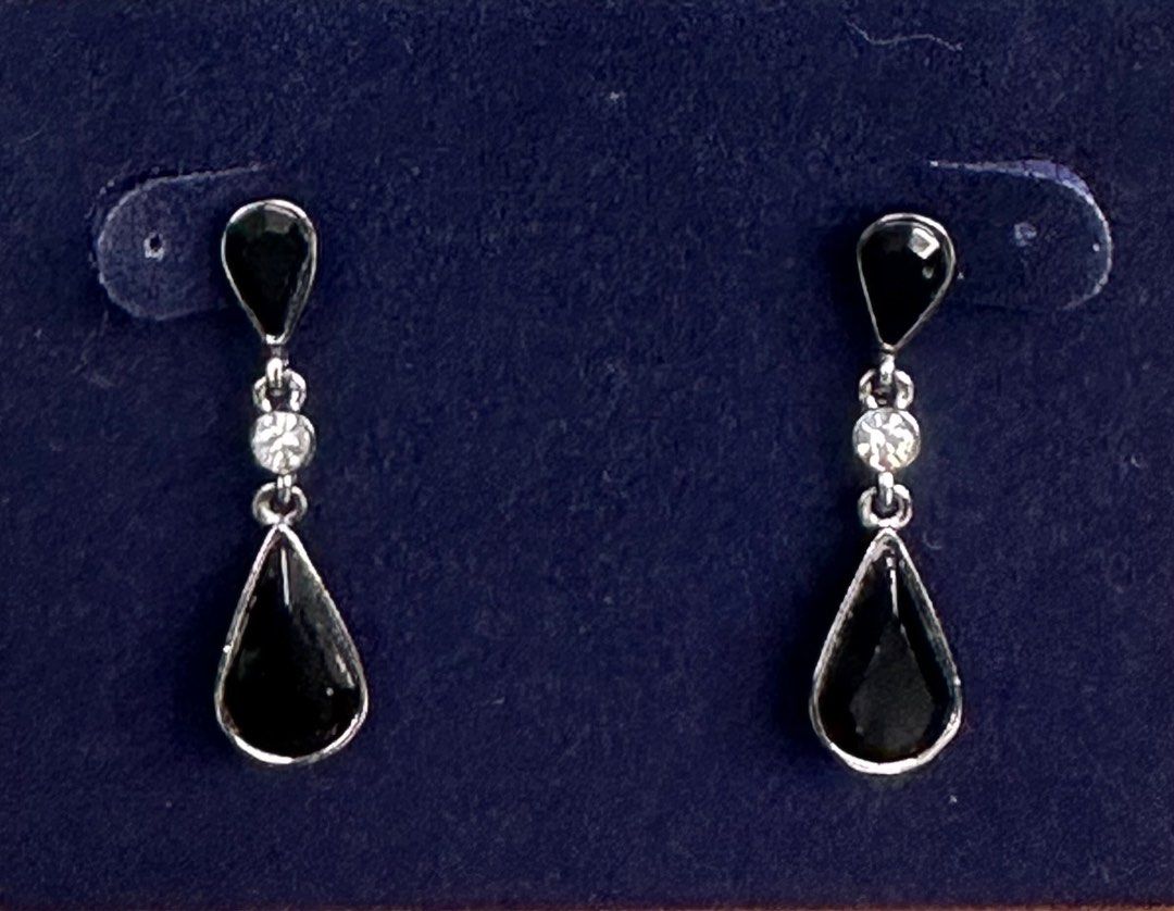 Givenchy Black Teardrop Earrings Women s Fashion Jewelry
