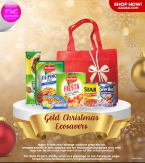 Gold Christmas Ecosaver (Pingcon Marketing)