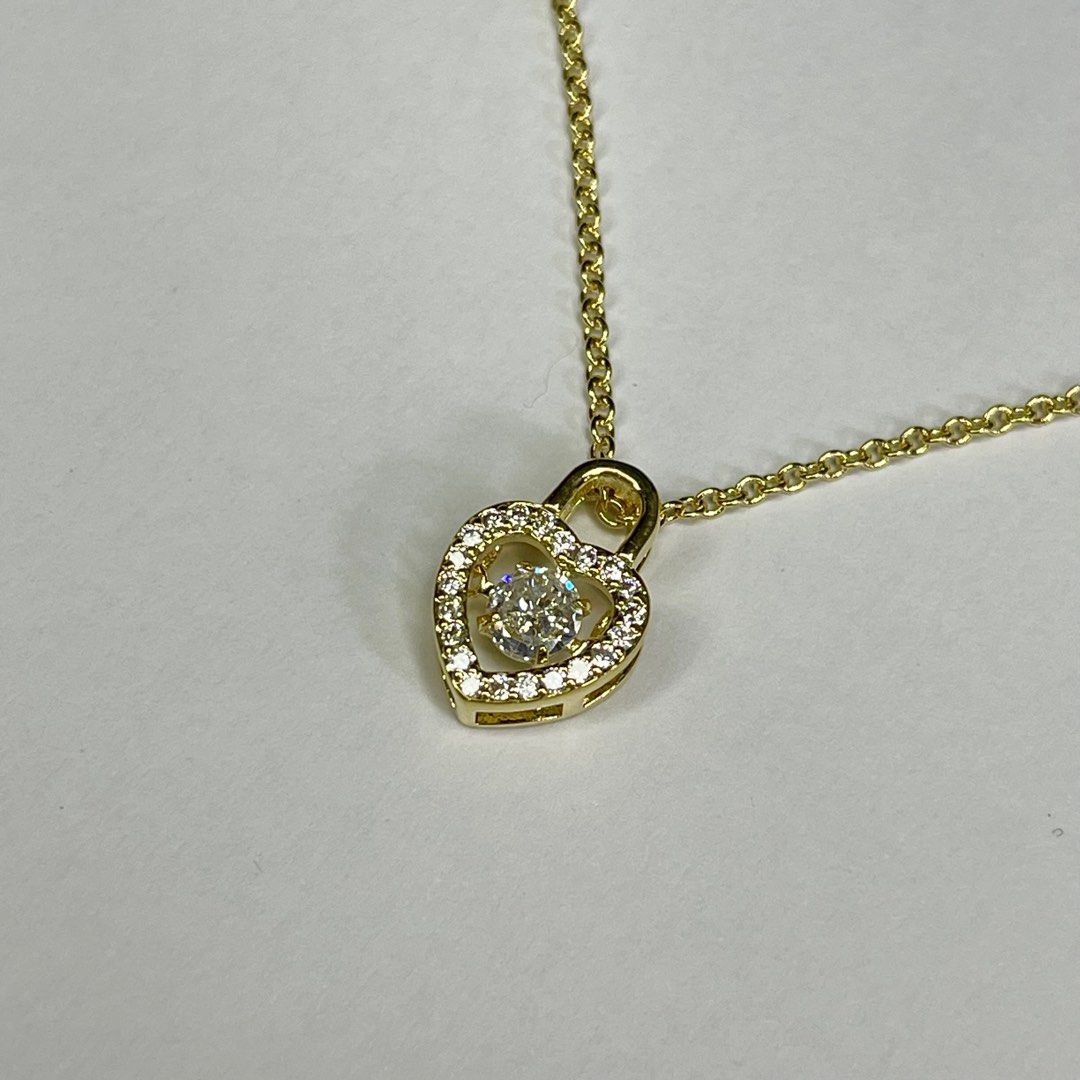 Gold filled cheap heart necklace