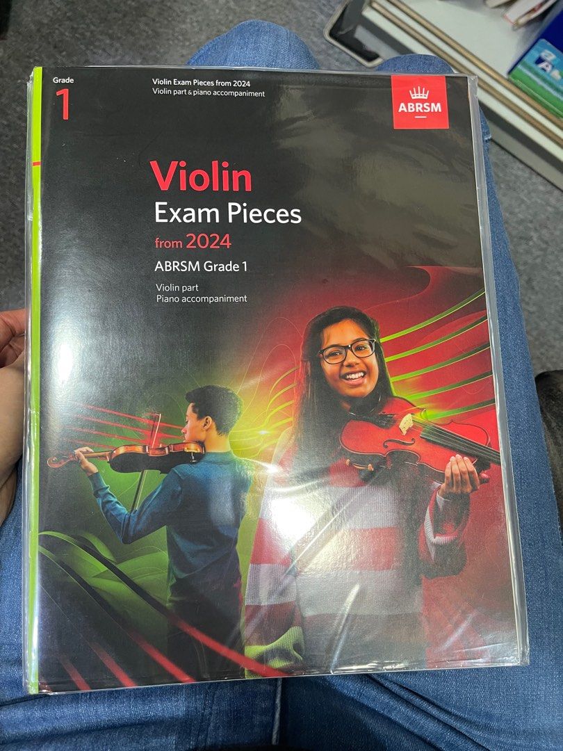 Grade 1 From 2024 Violin Exam Pieces 連伴奏譜, 興趣及遊戲, 音樂、樂器 & 配件, 音樂與媒體