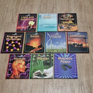 Grolier, Children’s Encyclopedia, Young Scientists Books (10 volumes set)