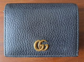 Gucci Leather Card Case Wallet