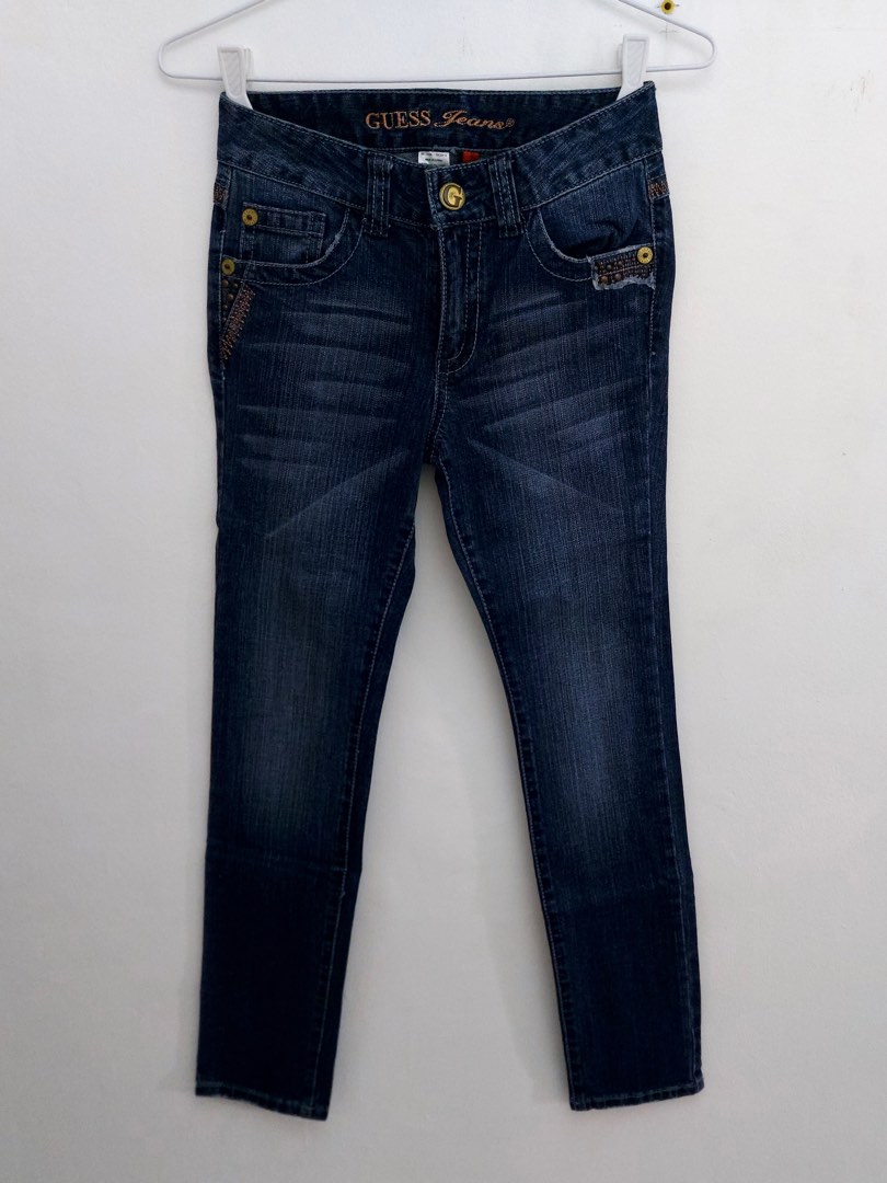 Guess Kids Daredevil Skinny Leg Jeans Women s Fashion Bottoms Jeans on Carousell