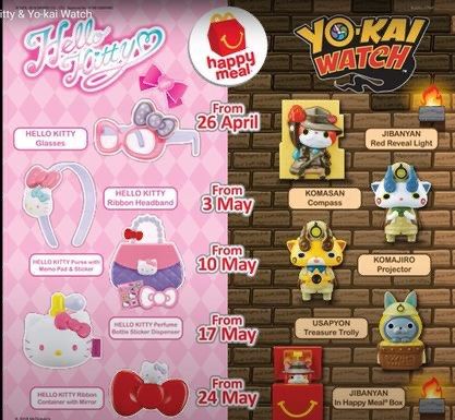 Happy meal toys april 2019 new arrivals