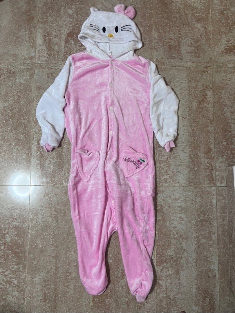 Pink Hello Kitty Onesie
