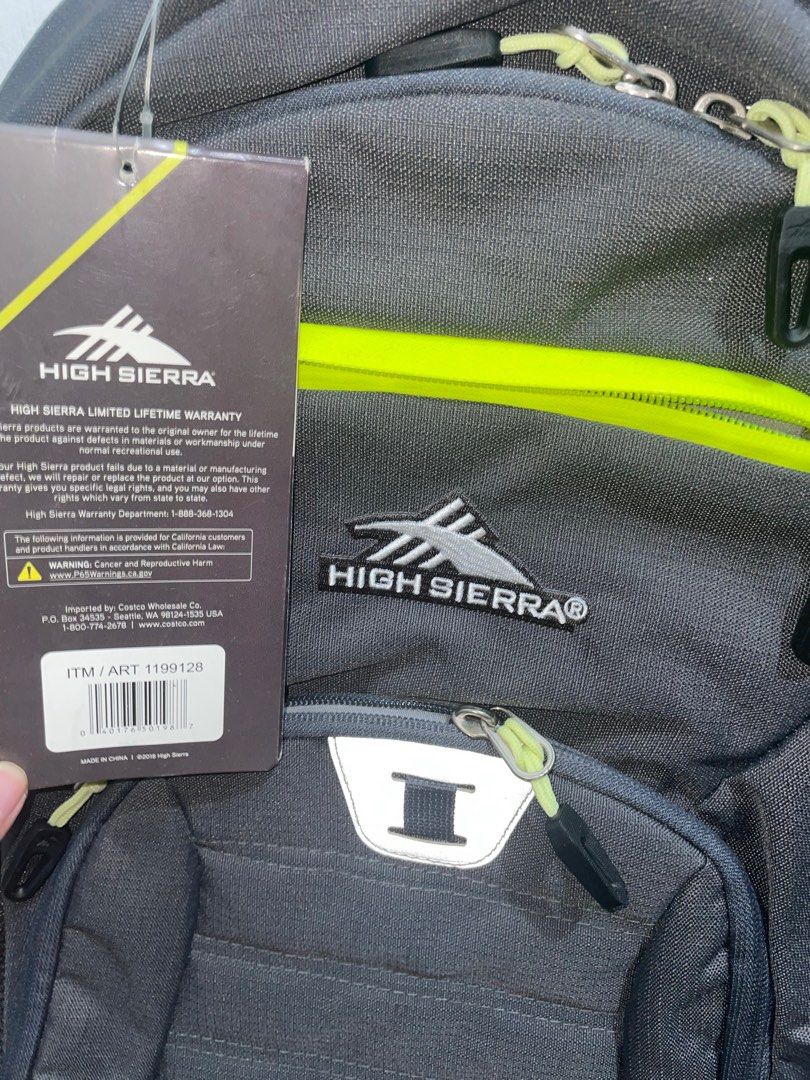 High Sierra RipRap Everyday Backpack Men s Fashion Bags
