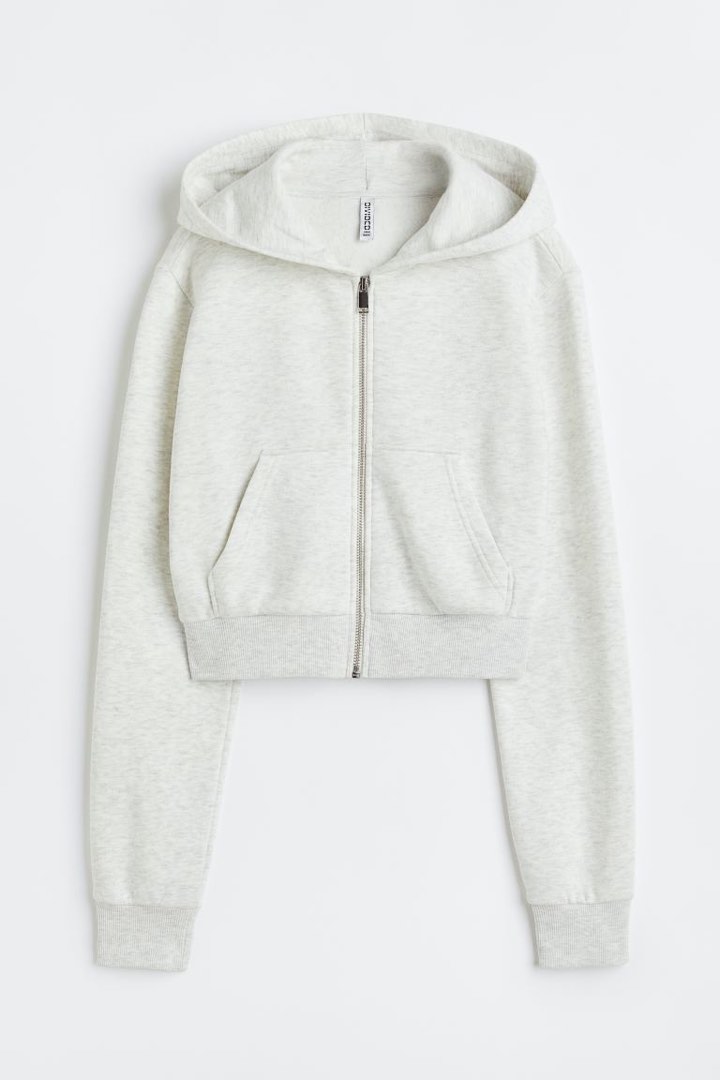 White cropped zip up jacket new arrivals