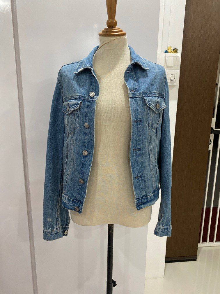 H M Denim Jacket outerwear 4 Women s Fashion Coats Jackets