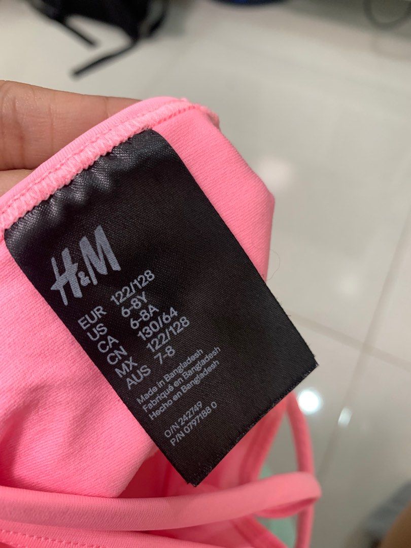 HM kids swimsuit 67 yo, Babies & Kids, Babies & Kids Fashion on Carousell