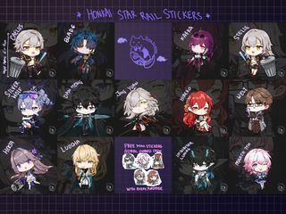 Huohuo  Honkai: Star Rail Sticker Flail Sticker for Sale by