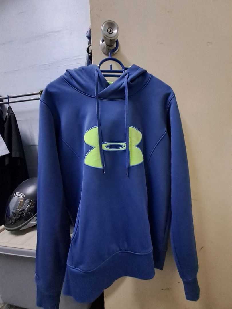 Blue and green under armour hoodie sales