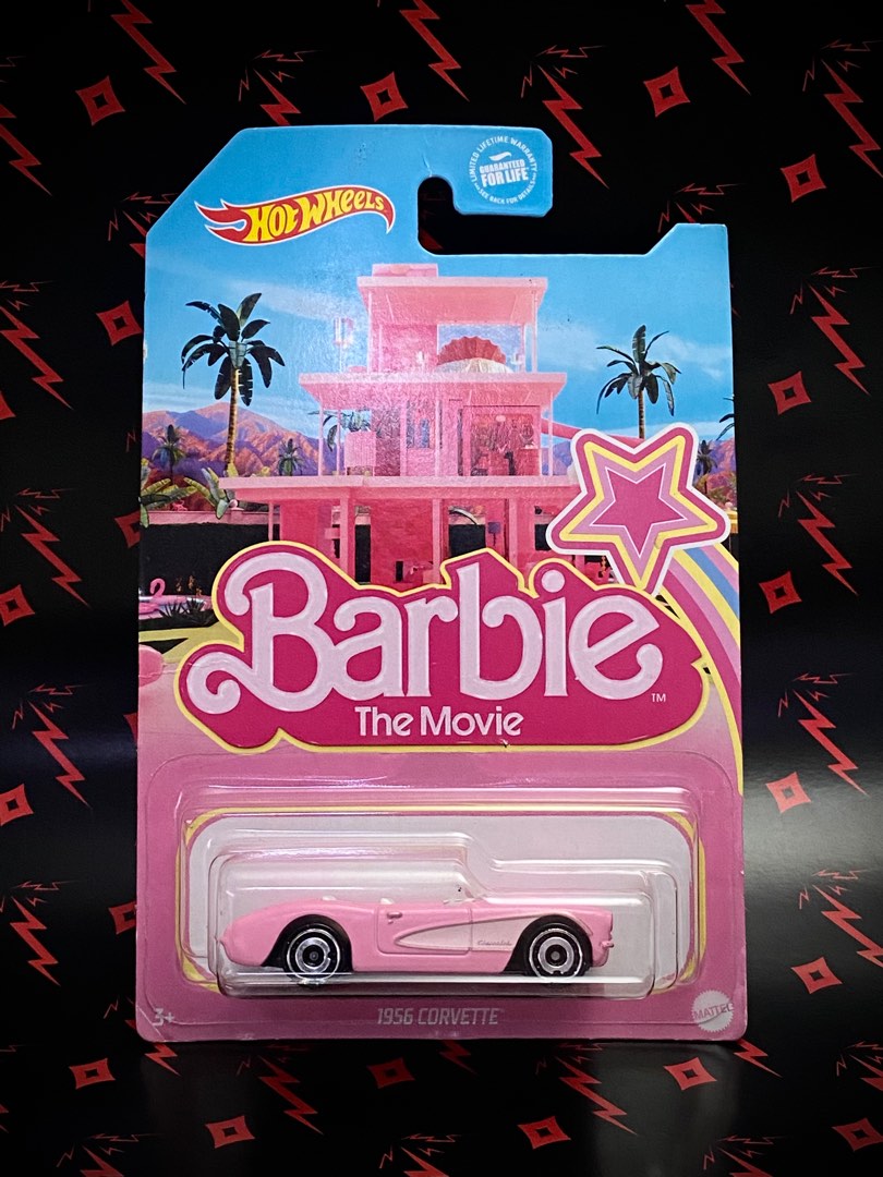 Hot wheels barbie 2025 60th anniversary corvette