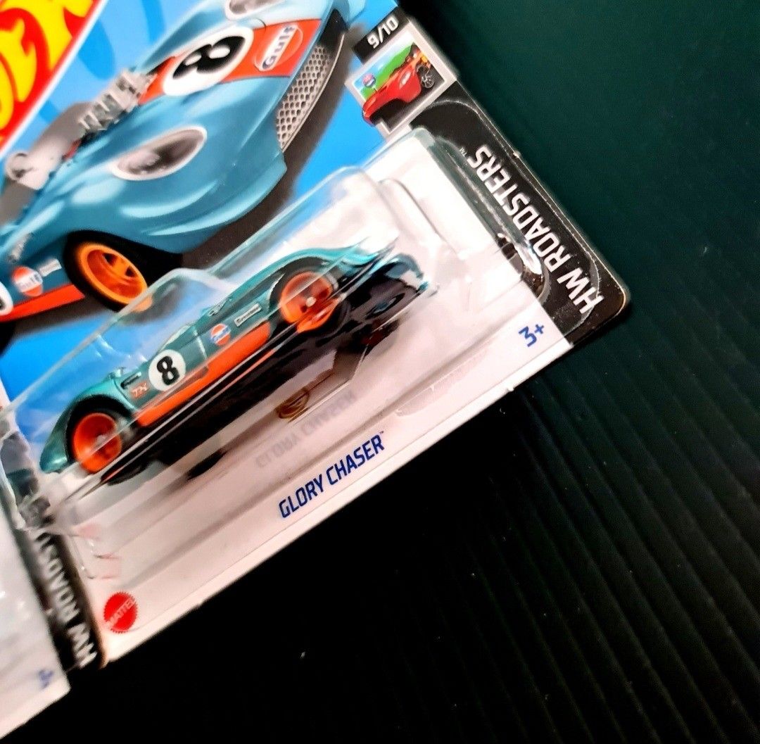 Hot Wheels Super Treasure Hunt | Glory Chaser Super Treasure Hunt 2023 HKL11 Is 155/250 In The Mainline Set, 9/10 In The HW Roadsters Series, And A 2023 Super Treasure - Foto 6