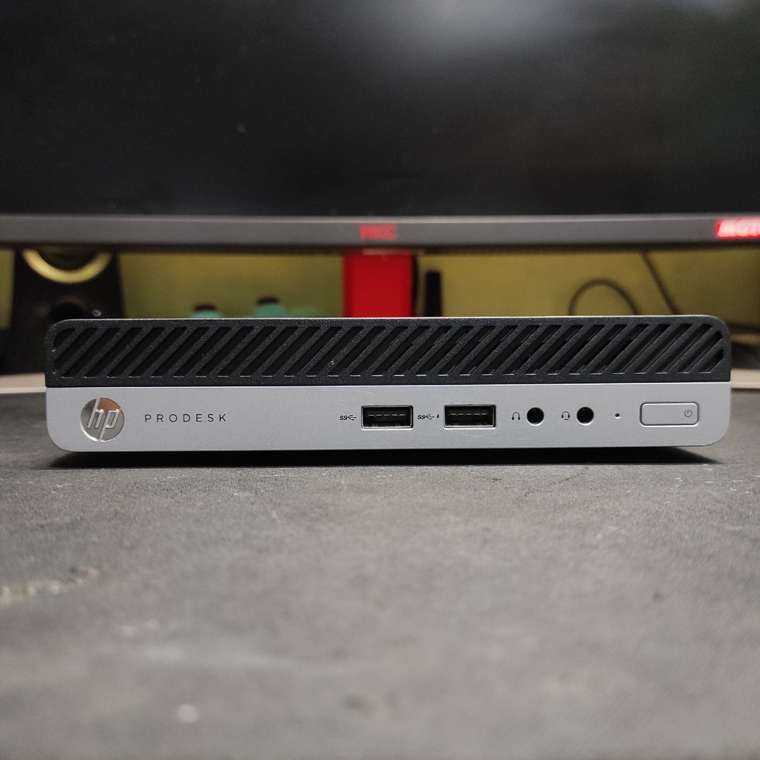 HP MINI PRODESK 400 G4 INTEL CORE I5 8500T (8TH GEN) SYSTEM UNIT