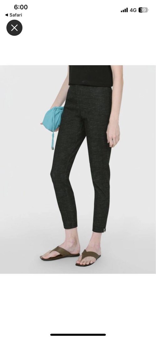 Bonded Cotton Michela Pants main image 1