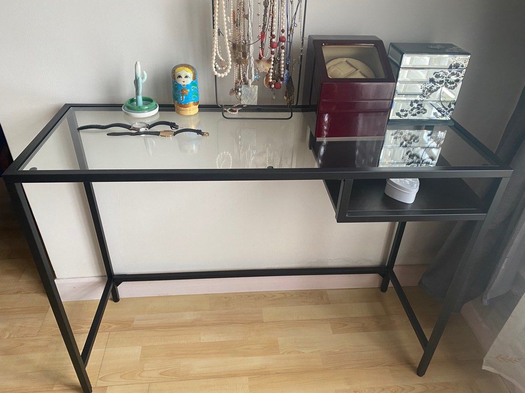 IKEA Vittsjo Laptop table, Furniture & Home Living, Furniture, Tables