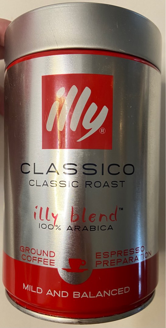 Illy Ground Espresso Classico Coffee, Food & Drinks, Beverages on Carousell